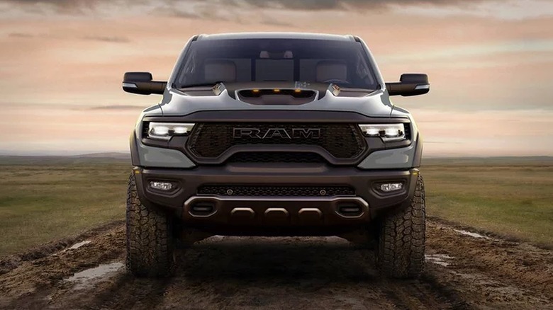 Ram 1500 TRX front face