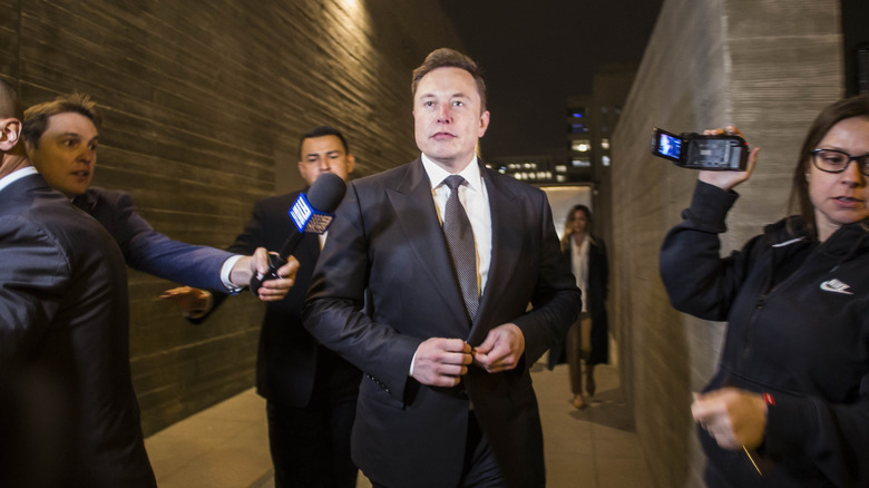 Musk in court