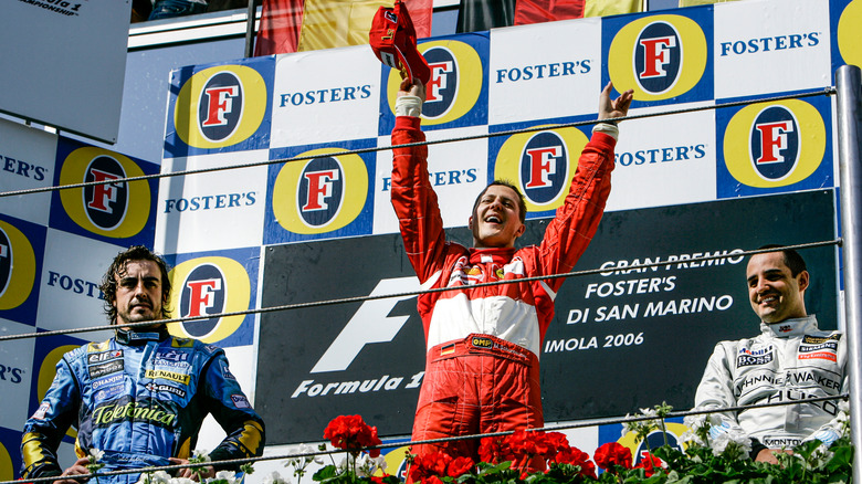 Michael Schumacher Ferrari win