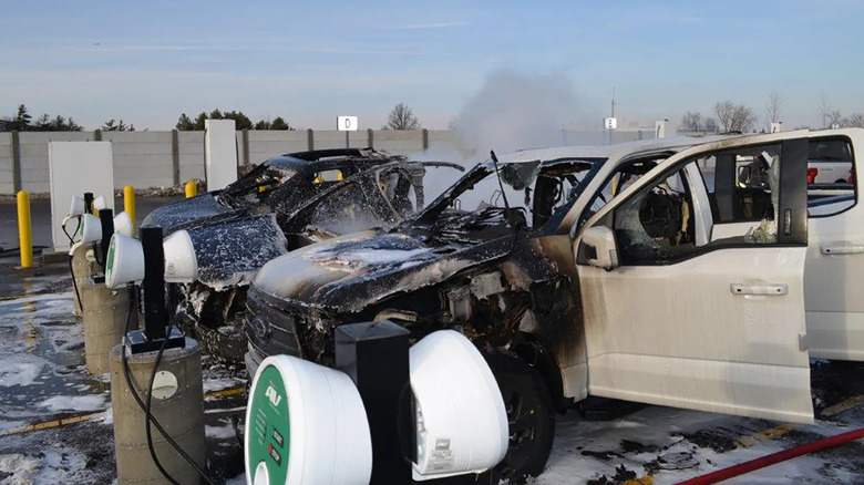 F-150s affected by battery fire