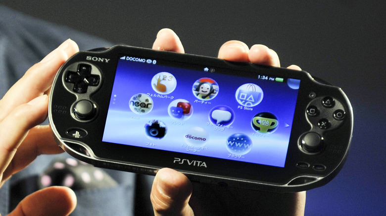 Playstation Vita handheld