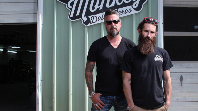 Richard Rawlings stands with Aaron Kaufmann