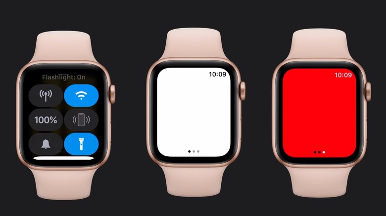 Flashlight on the Apple Watch