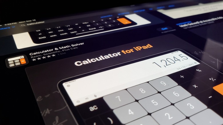 ipad calculator apps