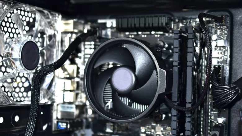 Fans PC motherboard