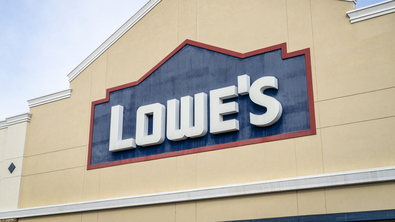 front of lowes store