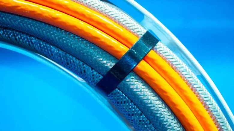 Closeup of wiring