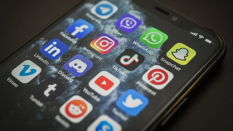 iPhone app icons