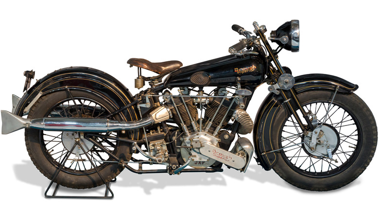 Brough Superior SS100 on display