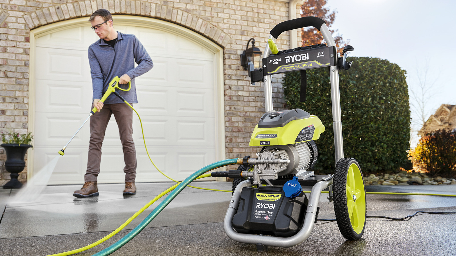 The Ryobi 2700 PSI Pressure Washer Has Gone Electric What To Know