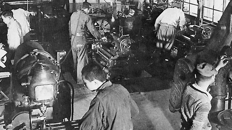 Ryobi die factory in 1950