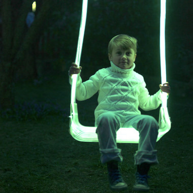 glow in the dark swing