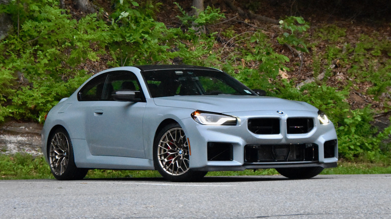 2026 BMW M2 CS front quarter view.
