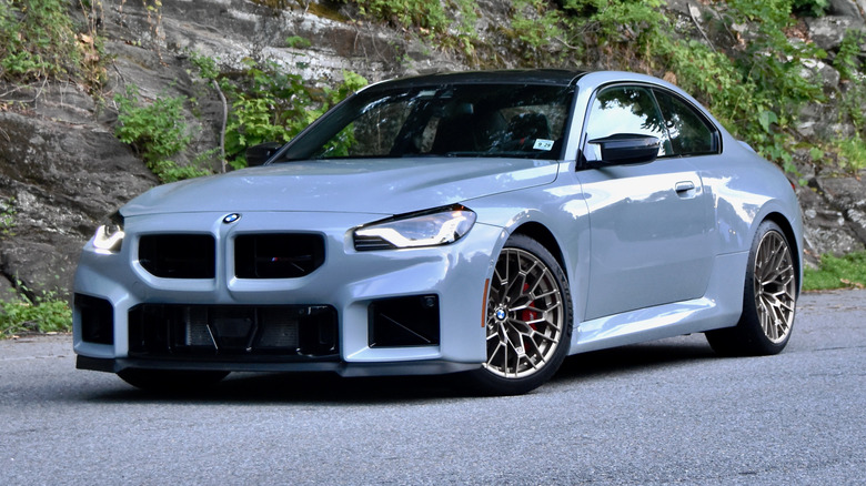 2026 BMW M2 CS front quarter view.