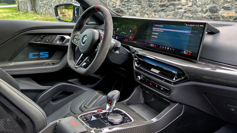 2026 BMW M2 CS interior.