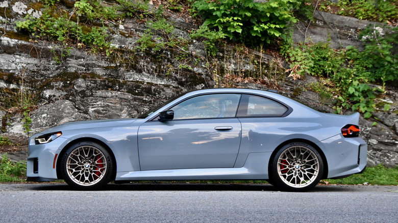 2026 BMW M2 CS profile view.