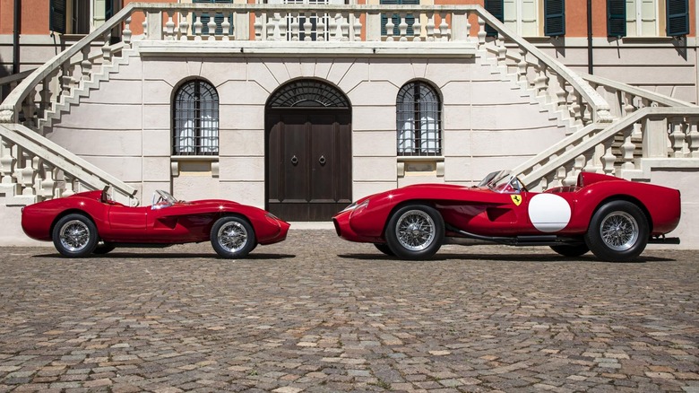 Ferrari Testa Rossa J and Testa Rossa racing car