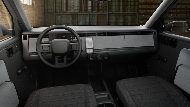 Slate Auto EV interior
