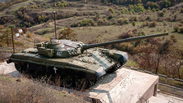 T-72 tank memorial