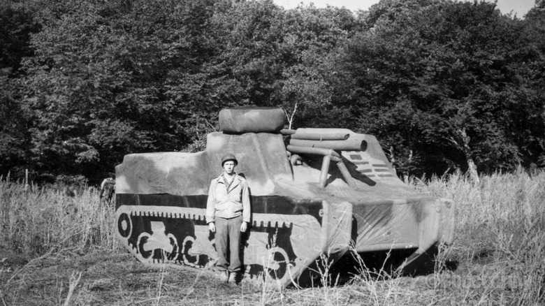 fake inflatable M7 Priest