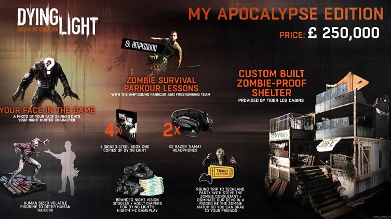 Dying Light: My Apocalypse Edition contents