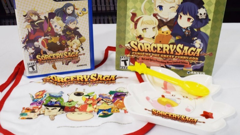 Sorcery Saga collector's edition contents