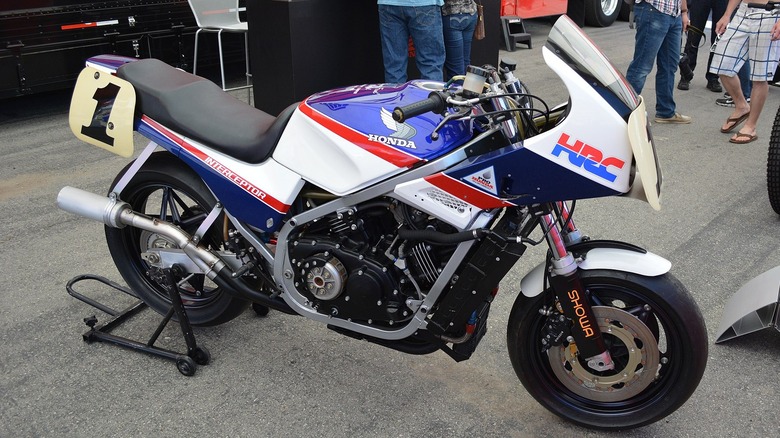 Honda VF750 Interceptor motorcycle