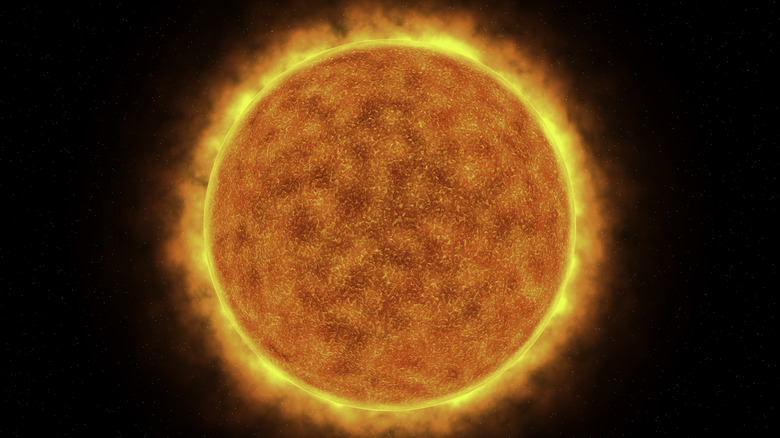 The Sun in space