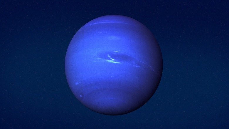 Neptune photo captured by Voyager 2