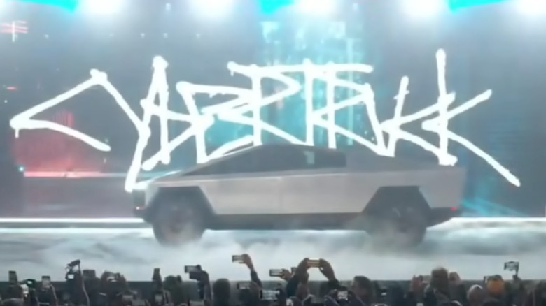 tesla cybertruck reveal event