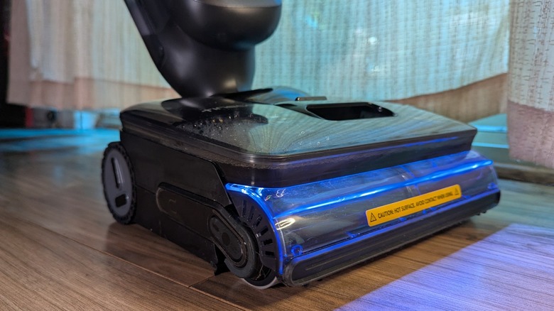 Front of Tineco S9 Artist Steam being used on floor
