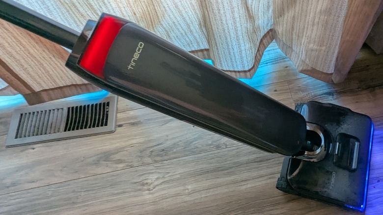 Tineco S9 Artist Steam being used on floor near window
