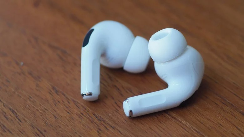 Apple AirPods Pro 2 on desk