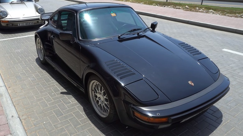 Porsche 911 930 Turbo Slantnose street parked