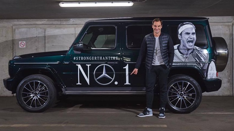 2019 AMG G63 Roger Federer