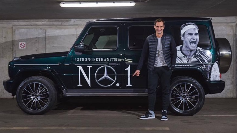 2019 AMG G63 Roger Federer