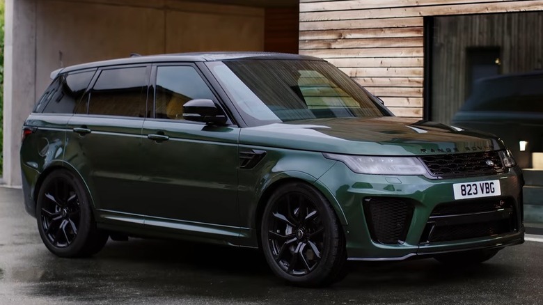 Land Rover Range Rover Sport SVR parked
