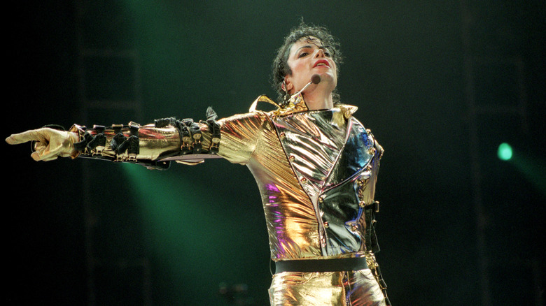 Michael Jackson performing