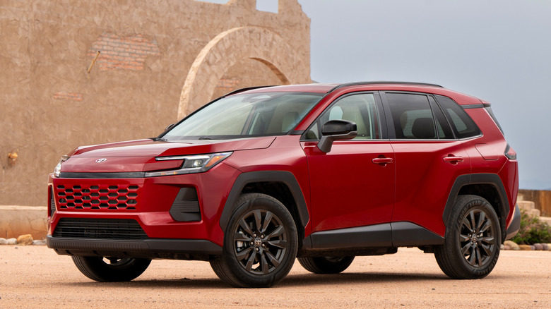 Front 3/4 view of Toyota RAV4
