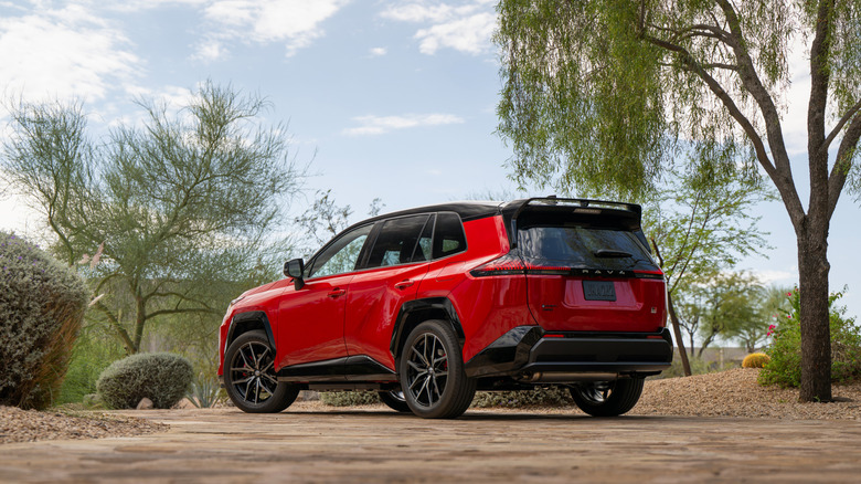 2026 Toyota RAV4 Plug-In Hybrid rear view