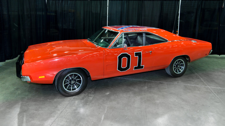 Orange 1969 Dodge Charger General Lee