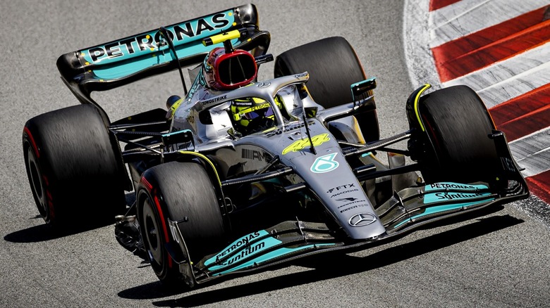 Hamilton at Spanish Grand Prix