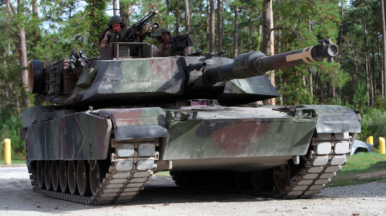 U.S. Marine Corps M1 Abrams training