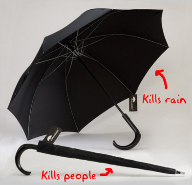 fighting umbrella