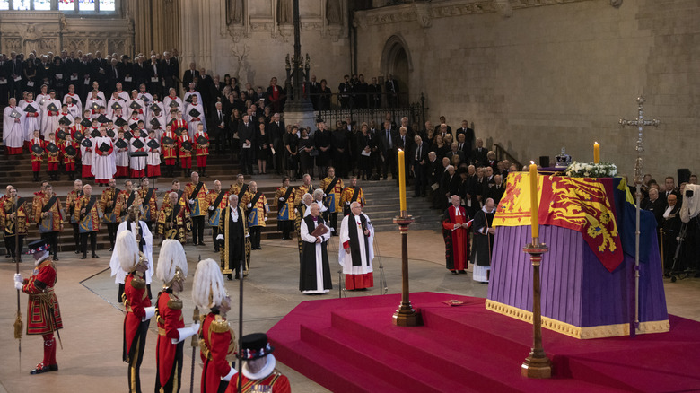 Queen Elizabeth funeral service