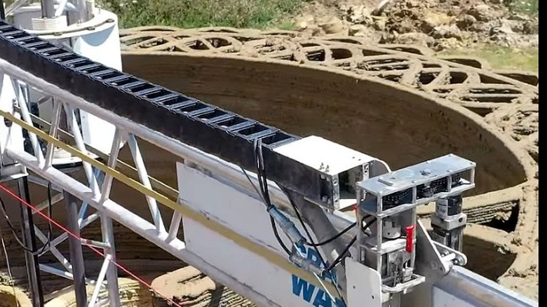 3D building printer