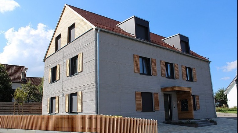 Wallenhausen, Germany printed house