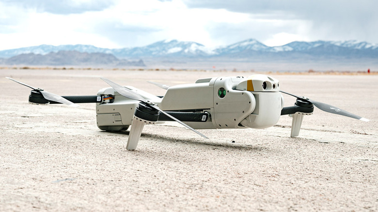 Rogue 1 drone on ground