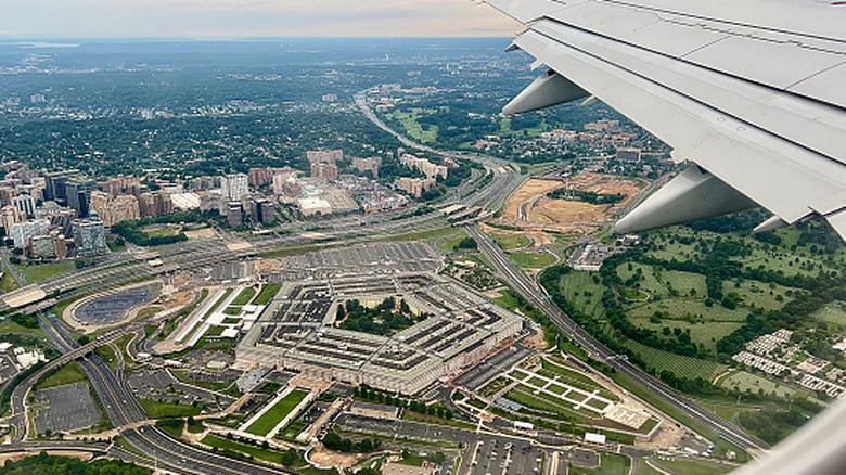 The Pentagon seen from above