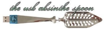 usb Absinthe spoon